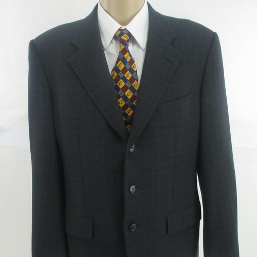 Corneliani grigio plaid - r,
