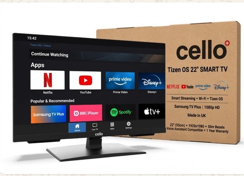 Cello smart 1080p fhd - cello, 22"