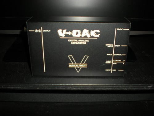 Musical fidelity dac - fidelity, v