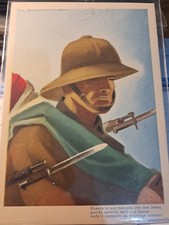 CARTOLINA MILITARE FASCISMO  DUDOVICH   FG NV