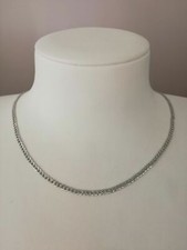 Collana collier oro bianco - collier, 18