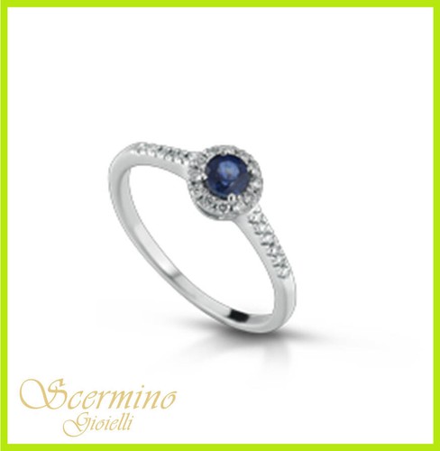 Anello oro bianco - anello, 18k