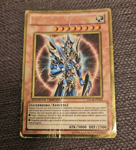 Carta gld4 soldato - yu-gi-ho,