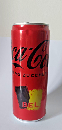 Coca cola lattina belgio - cola,