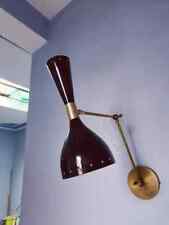 Coppia Di Applique In Ottone