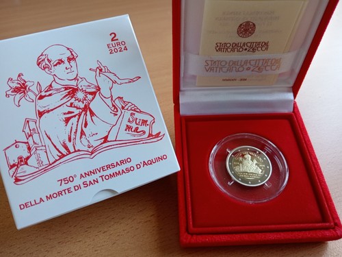 Vaticano euro 2024 - proof, fs