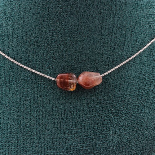 Collana perle quarzo - 2,
