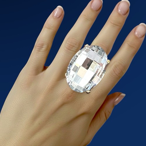 Anello oversize ovale