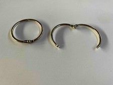 Anelli metallici apribili per