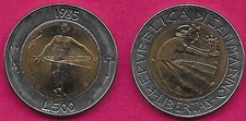 SAN MARINO 500 LIRE 1985 UNC 1