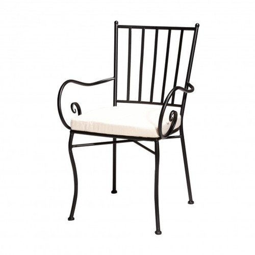 Sedia poltrona con cuscino - sedia, in