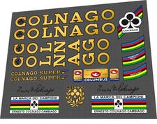 Set decalcomanie Colnago Super