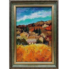 Dipinto olio originale autunno