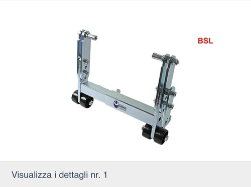 Cavalletto posteriore hornig - posteriore,