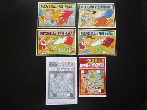 Jacovitti cartoline palio - cartoline,