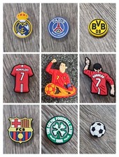SQUADRE DI CALCIO GIOCATORI Croc Charms MIX MATCH SCONTO TUTTO IL NOSTRO NEGOZIO 10000+CHARMS