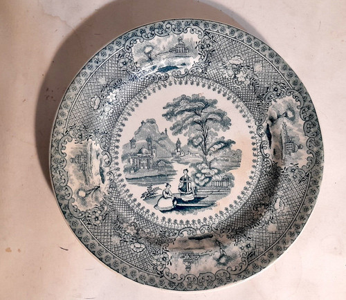 Antico piatto ceramica - antico,