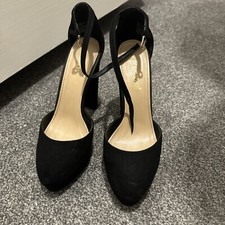 Shoedazzle donna nero tacco a