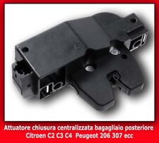 Attuatore chiusura centralizzata bagagliaio Citroen C2 C3 C4 - Peugeot 206 ecc