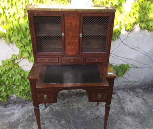 Elegante scrittoio con - , alzata