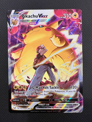 Pikachu vmax tg17 tg30 origine - vmax,