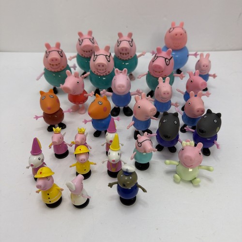 Peppa pig figures lot - ,, pc