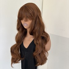 Parrucca costume ondulata