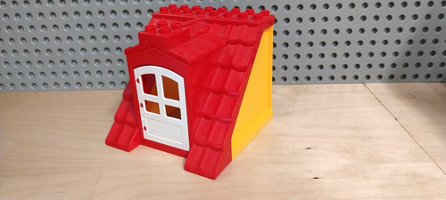 Lego duplo abbaino - lego, rosso