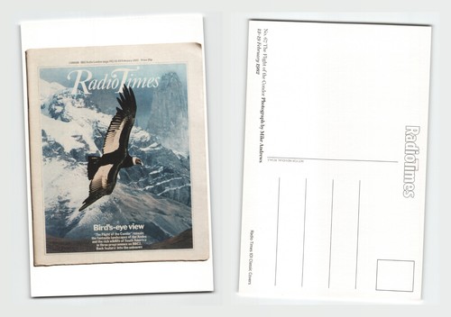 Postcard radio times 1982 - postcard,