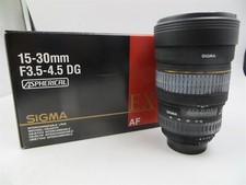 Sigma 15-30mm f/3.5-4.5 EX