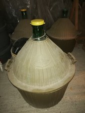 damigiane in vetro collo