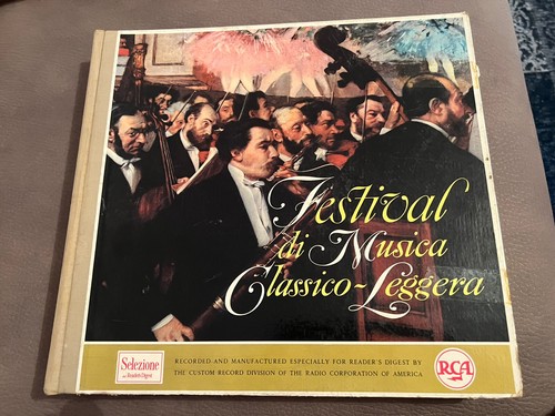 Cofanetto dischi vinile - dischi,