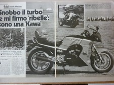 *ARTICOLO KAWASAKI GPZ 900 R  - 1985