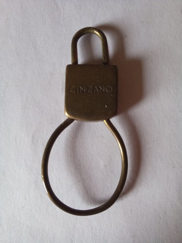 Portachiavi cinzano ottone - portachiavi, in