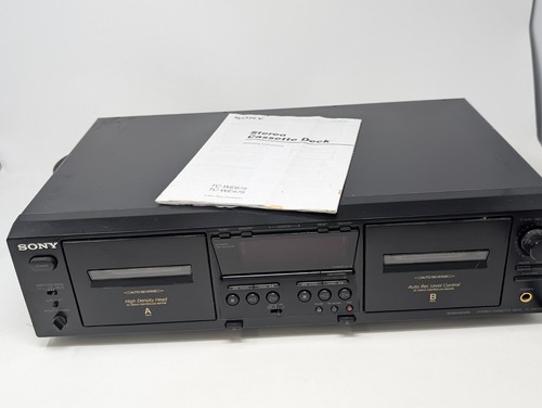 Sony we475 doppio cassette - doppio,