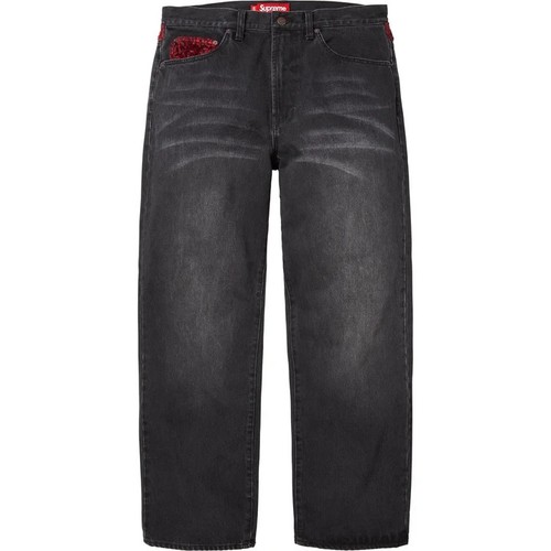 Jeans supreme leopard - supreme, in