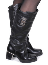 Stivali donna stivali pelle