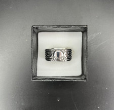 ANELLO RING UOMO ACCIAIO