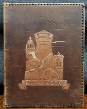 Splendida Legatura Fascista Pelle ROVERETO  IRAS BALDESSARI copia 1 di 200