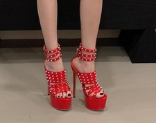 Scarpe donna punta aperta