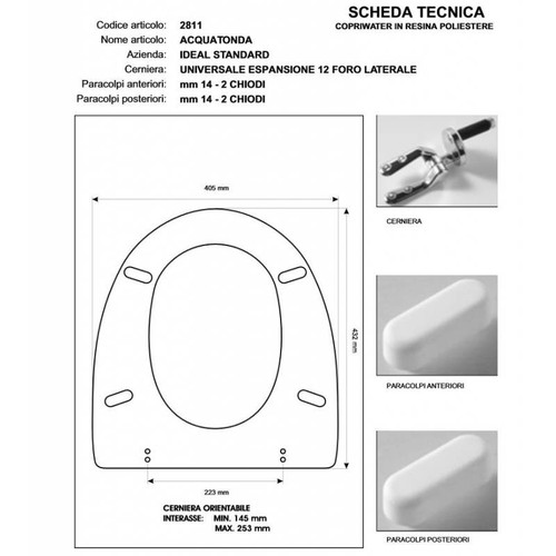 Copriwater ideal standard - copriwater,