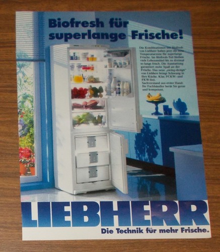 Rara pubblicità liebherr - rara,