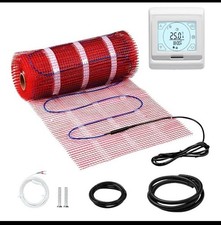 Riscaldamento Pavimento Elettrico 150W/m² + Termostato Touch Programmabile 6x12