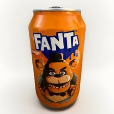 Five Nights at Freddys - Esclusiva UK Fanta Orange FNAF Movie 2 Promo Can VUOTA