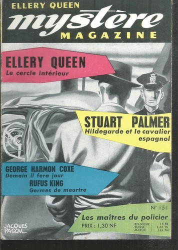 Ellery queen mystere magazine - queen,