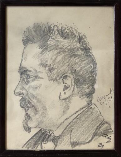 Ritratto uomo profilo disegno - profilo,,