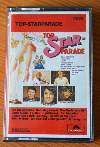 Musikkassette top starparade - musikkassette, top-starparade