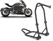cavalletto moto anteriore sotto canotto di sterzo alzare Ducati Diavel 1260 1200