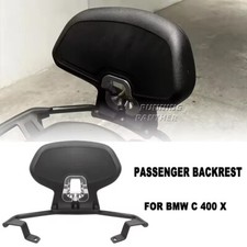 PER BMW C400X C 400 X Cuscino Schienale Sedile Passeggero Posteriore Nero