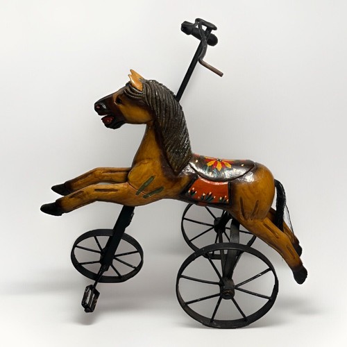 Antico triciclo cavallo - antico, in